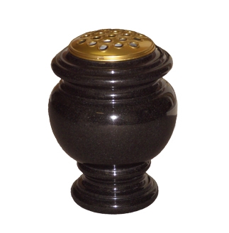 M131 - Carved Round Vase
