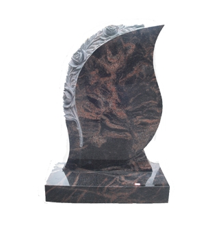 M33 - Three Roses carved