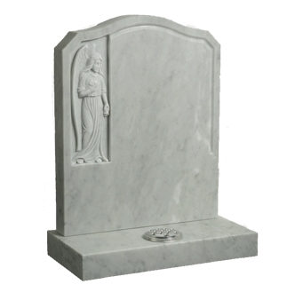 M69 - Inlaid Carved Angel