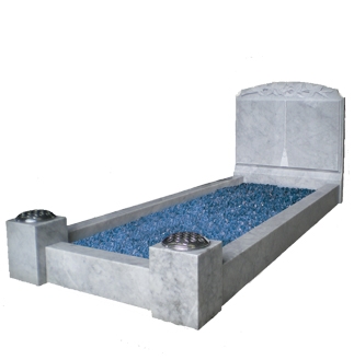 M104 - Open Book Memorial with Kerbs