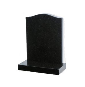 M1 - Ogee headstone shown in Black